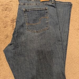 Signature by Levi Strauss Blue Straight Jeans